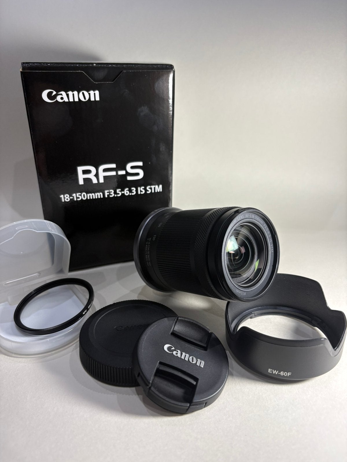 Canon RF-S 18-150mm F3.5-6.3 IS STM, Canon RF, Comme neuf, Pare-soleil, Canon