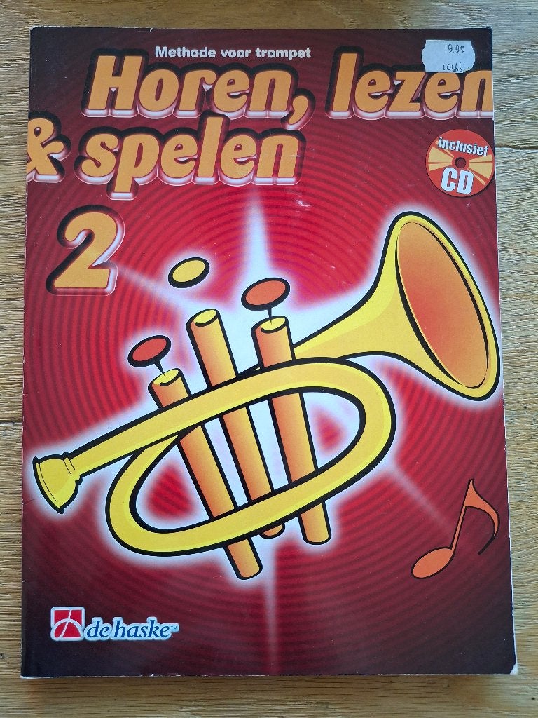 Methode voor trompet. Horen, lezen & spelen - Deel 2, Livres, Musique, Enlèvement, Comme neuf, Instrument, Tijmen Botma en Jaap Kastelein