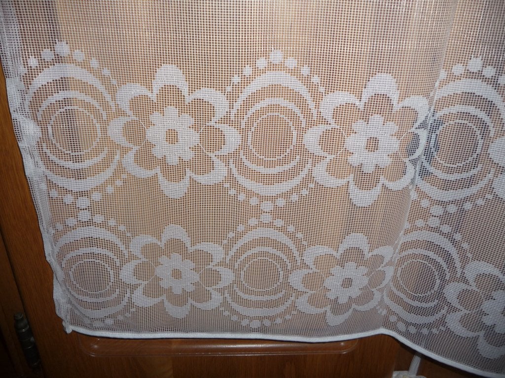 lot de 6 rideaux avec le même motif, Maison & Meubles, Autres marques, Raccourcissable, Enlèvement, Coton