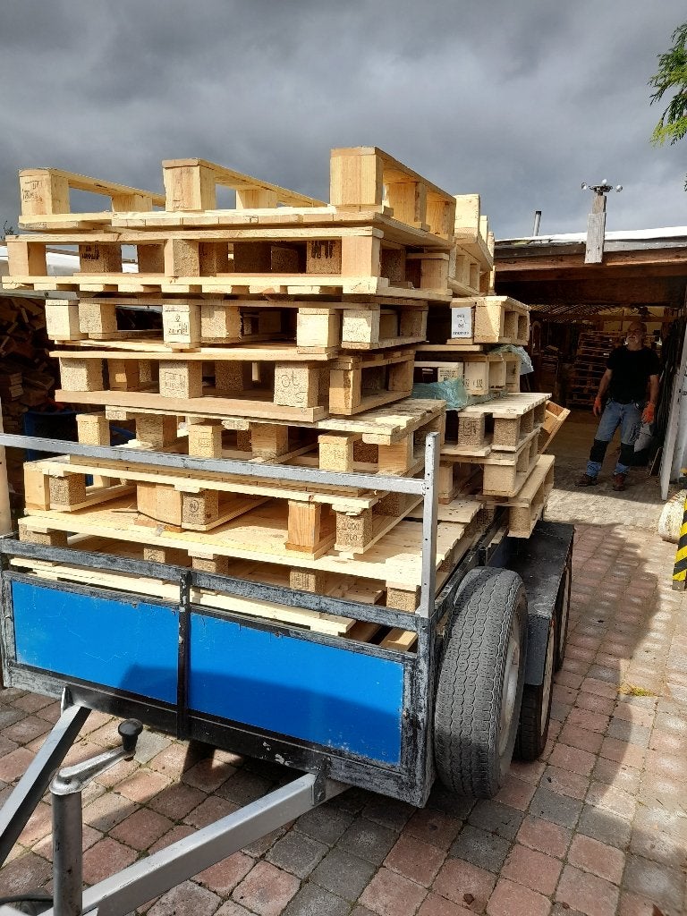 palettes, Moins de 200 cm, Utilisé, Palette, Moins de 25 mm