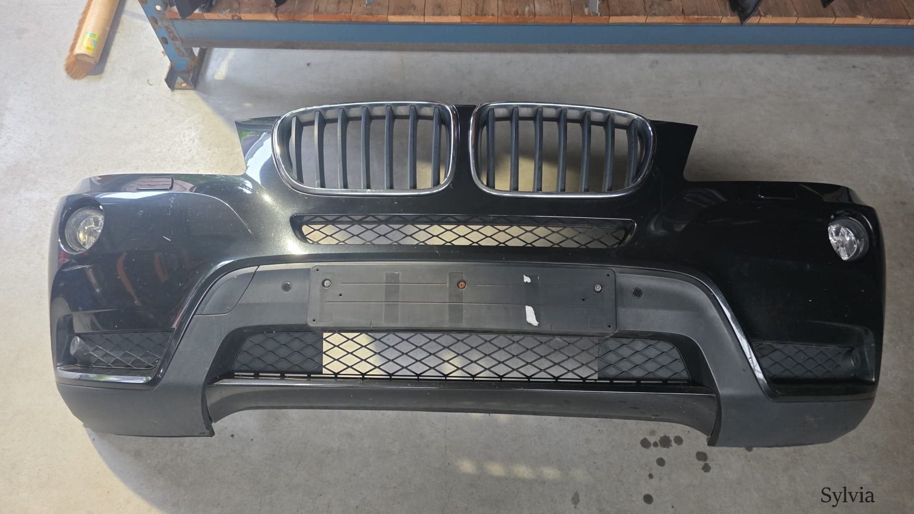 Voorbumper Compleet BMW X3 F25 Black Sapphire 475 5111721045, -, Utilisé, -, Avant