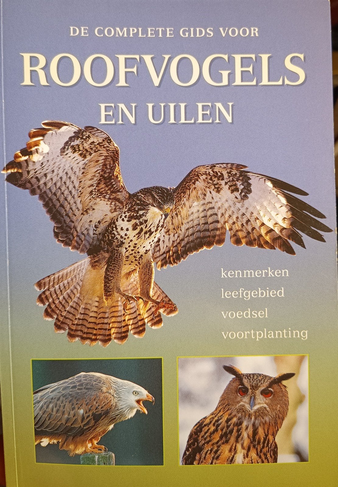 Boek roofvogels en uilen., Ophalen of Verzenden