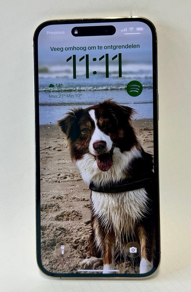 Iphone 14 pro max 128gb, Telecommunicatie, Ophalen, Goud, IPhone 14 Pro Max, 128 GB