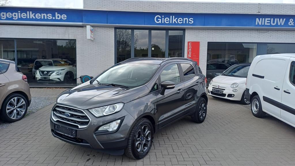 Ford Ecosport 1.0 Ecoboost AUTOMAAT/1J. GARANTIE, Auto's, Stof, Gebruikt, Ecosport, Bedrijf