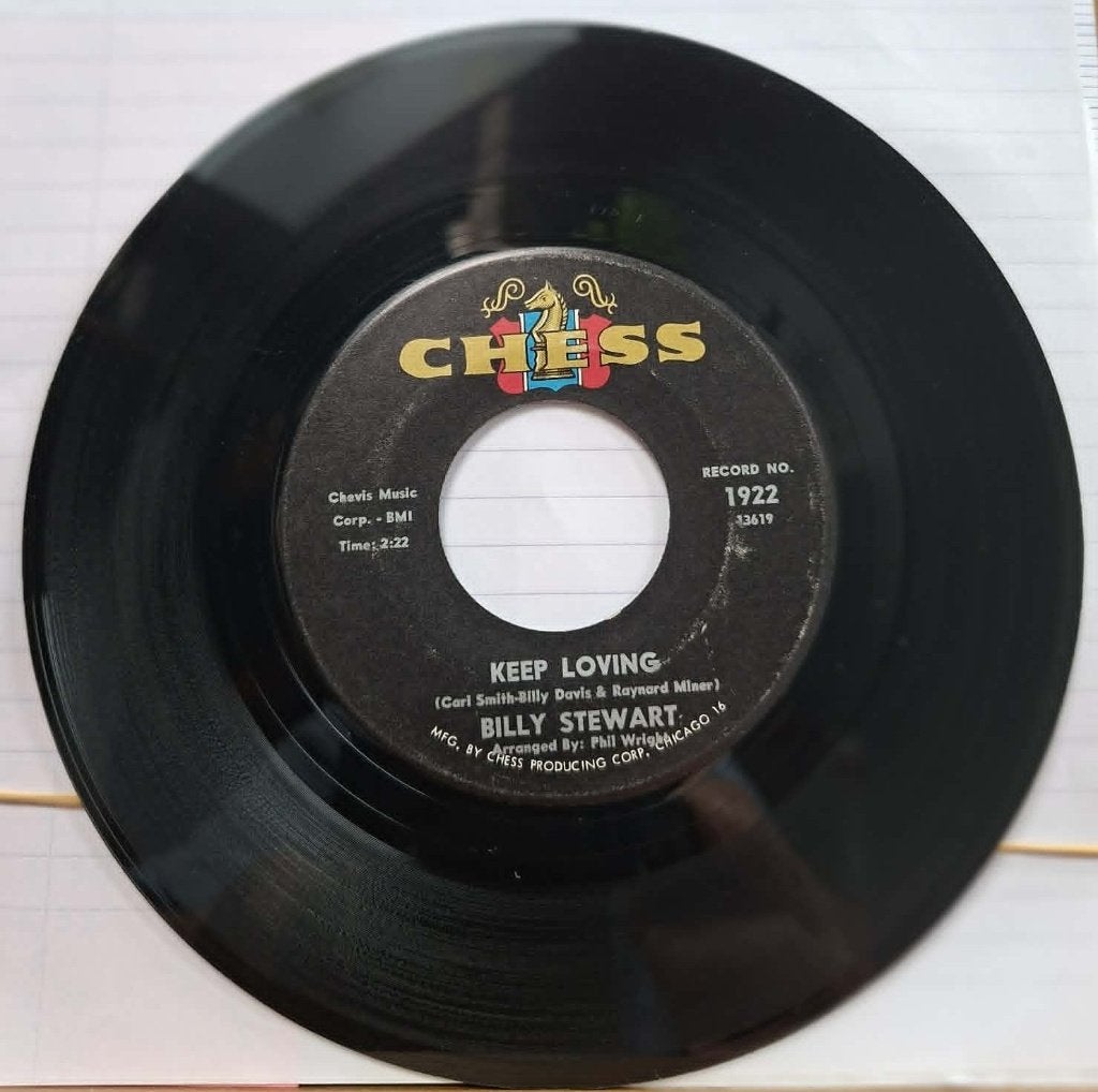 Popcorn Groove/Billy Stewart - Blijf liefhebben, Gebruikt, Originele persing, 7 inch, Ophalen of Verzenden