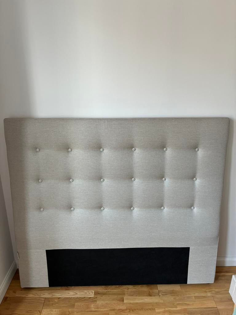Tete de lit capitonnée BEIGE 140cm, Maison & Meubles, Chambre à coucher | Lits, Enlèvement, Neuf, Beige, Autres dimensions