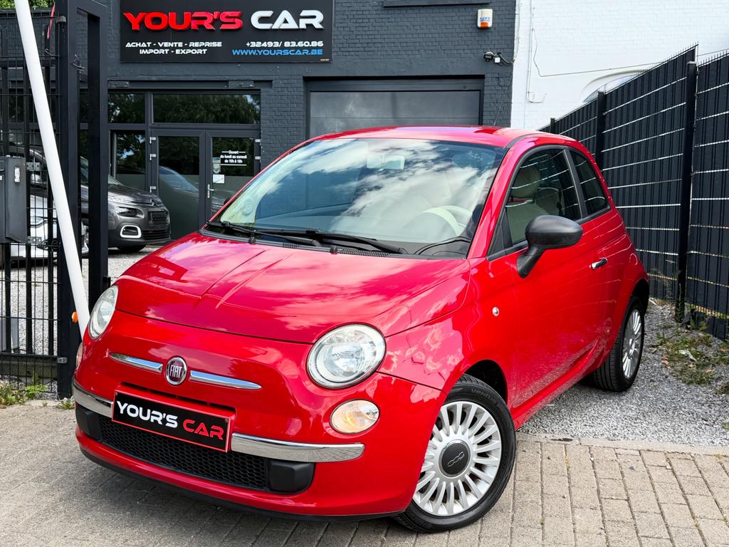 Fiat 500 1.2i Lounge - Airco - Garantie 12 Mois !!, Auto's, Bedrijf, Handgeschakeld, Euro 4, 3 deurs