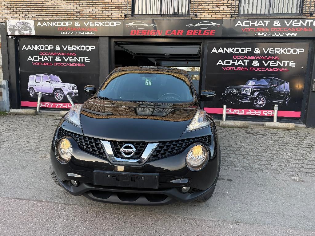 Nissan Juke Tekna met 53000 km volledige opties, Auto's, Nissan, Euro 5, Zwart, Bedrijf, Handgeschakeld