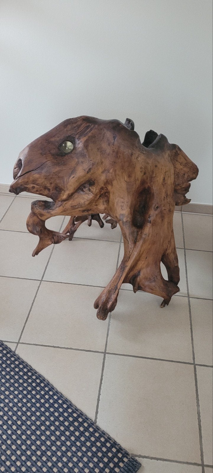 Houten kunstwerk, Ophalen, 50 - 100 cm, Handgemaakt, Beeld