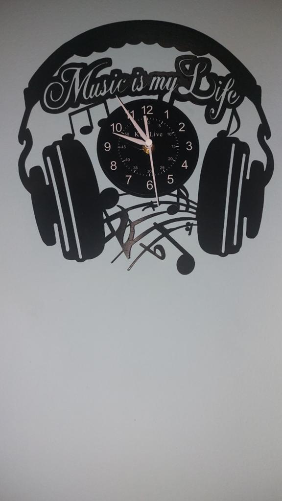 Mooie  wandklok, Maison & Meubles, Accessoires pour la Maison | Horloges, Enlèvement, Comme neuf, Analogique, Horloge murale