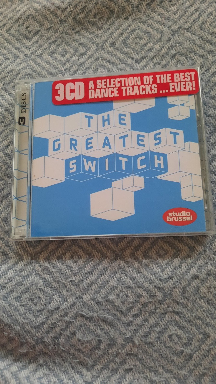 3cd THE GREATEST SWITCH Studio Brussel, Ophalen of Verzenden, Zo goed als nieuw, Dance en House, Verzamelalbum