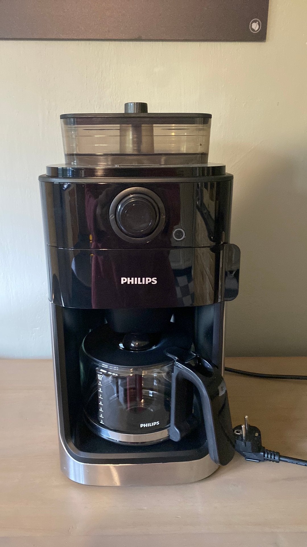 Cafetière pour grains et café moulu, Enlèvement ou Envoi, Combiné, 4 à 10 tasses, Café moulu