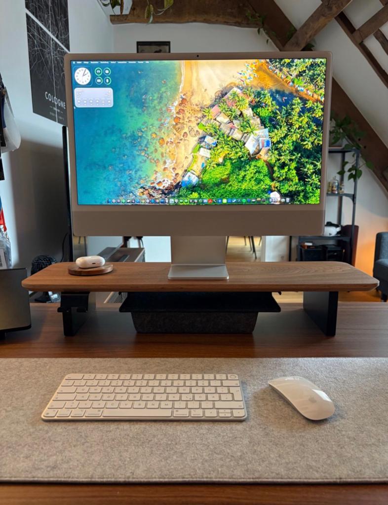 iMac 24 pouces m3 16GB ram 512GB avec facture et garantie, Informatique & Logiciels, Apple Desktops, Comme neuf, iMac, SSD, 16 GB