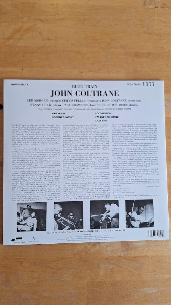 Vinyl - John Coltrane – Blue Train, Ophalen, Zo goed als nieuw, 12 inch, Jazz