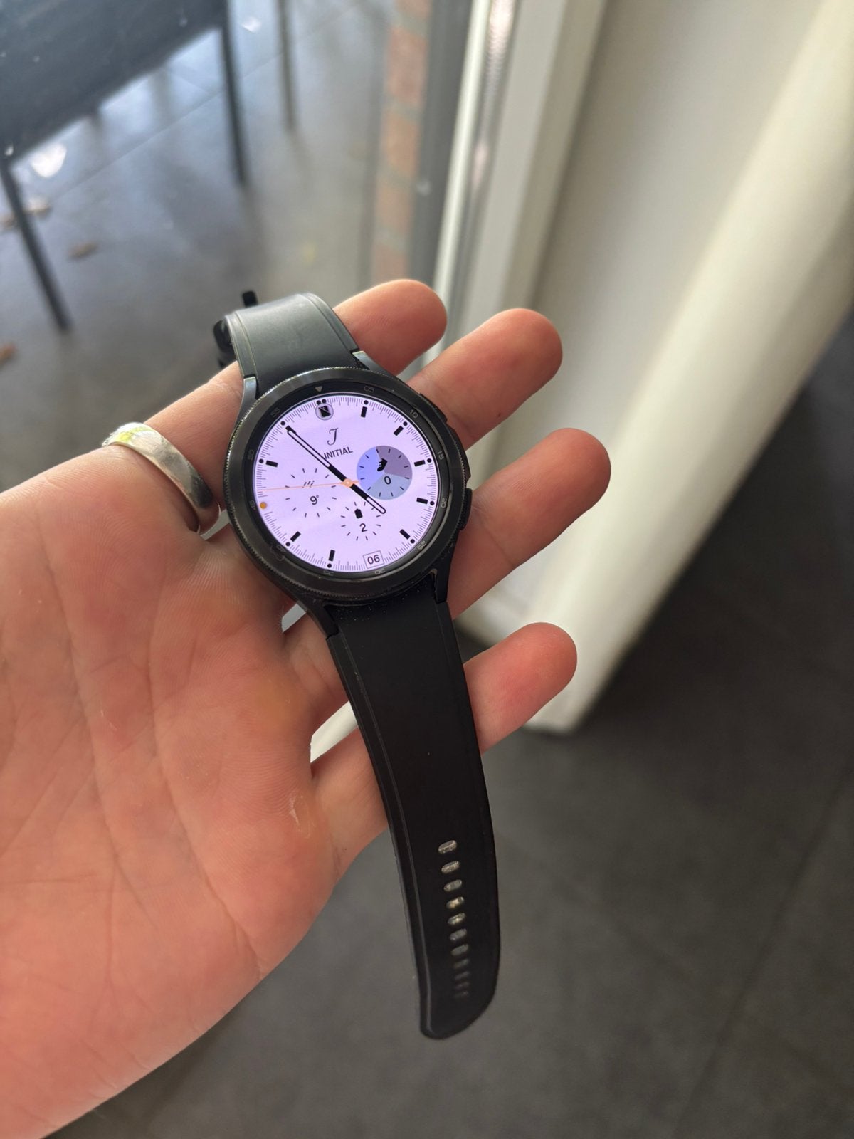 Samsung Galaxy Watch 4 Classic 46mm, Ophalen of Verzenden, Zo goed als nieuw