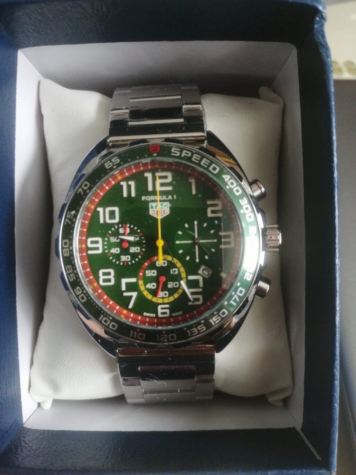 Tag heuer Red Bull Formula 1 monacoo, Staal, Staal, Polshorloge, Nieuw