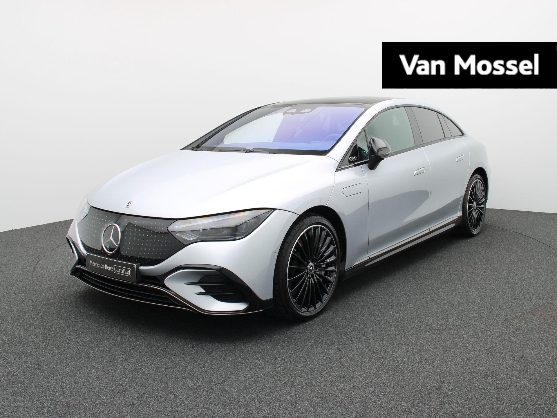 Mercedes-Benz EQE 300 Star Edition + AIRMATIC + LEDER + PANO, Auto's, Automaat, Achterwielaandrijving, Gebruikt, 89 kWh