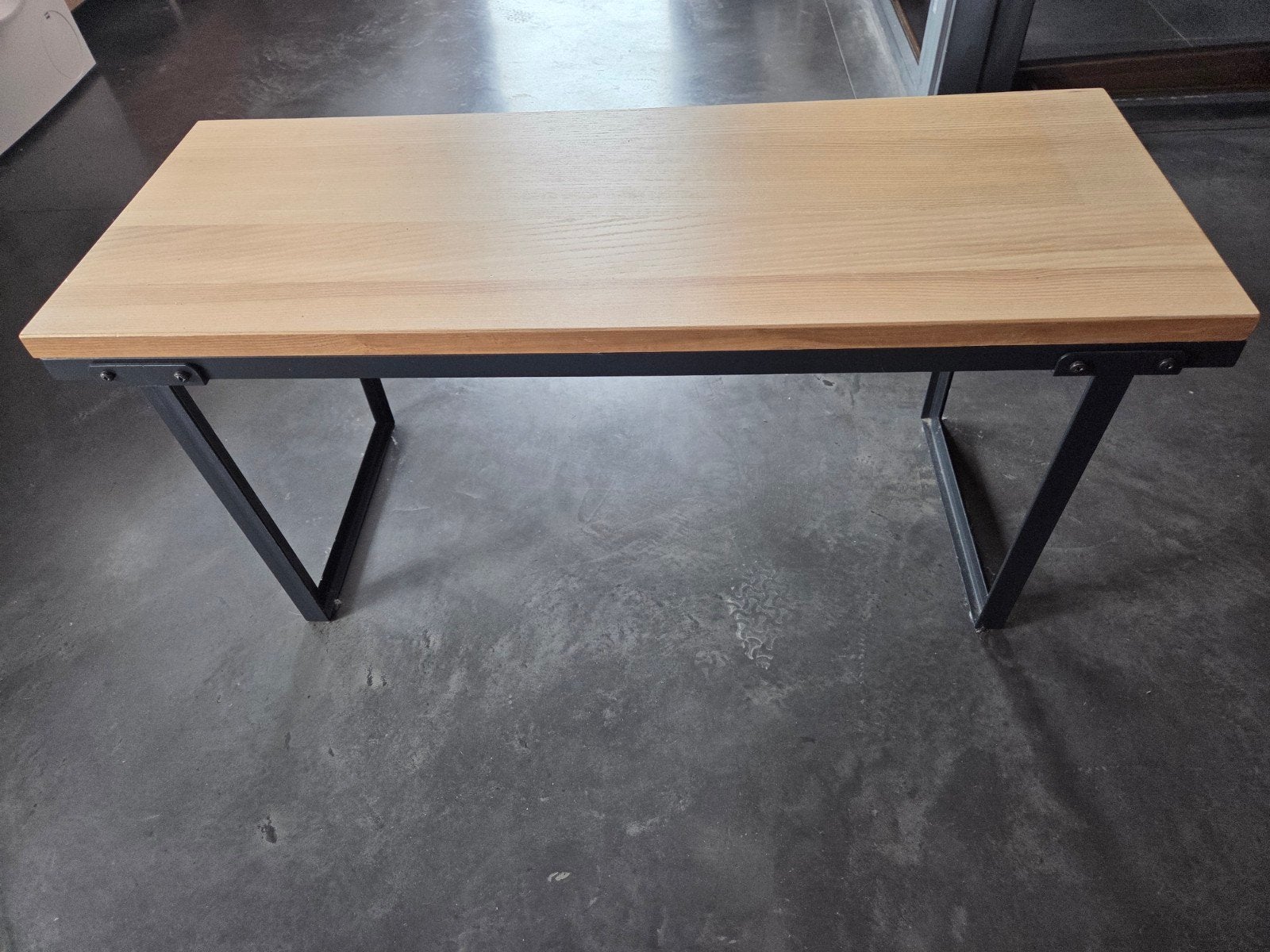 Banc en bois intérieur, Huis en Inrichting, Tafels | Salontafels, Ophalen, Metaal
