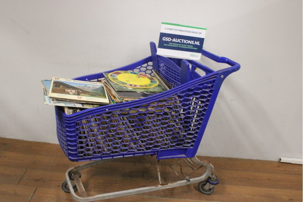 Winkelkar gevuld met vinylplaten, CD & DVD, Vinyles | Compilations