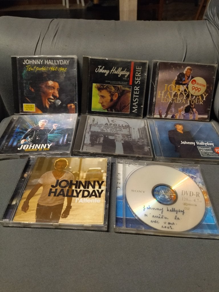 CD de Johnny Hallyday, CD & DVD, Enlèvement, Utilisé, Album
