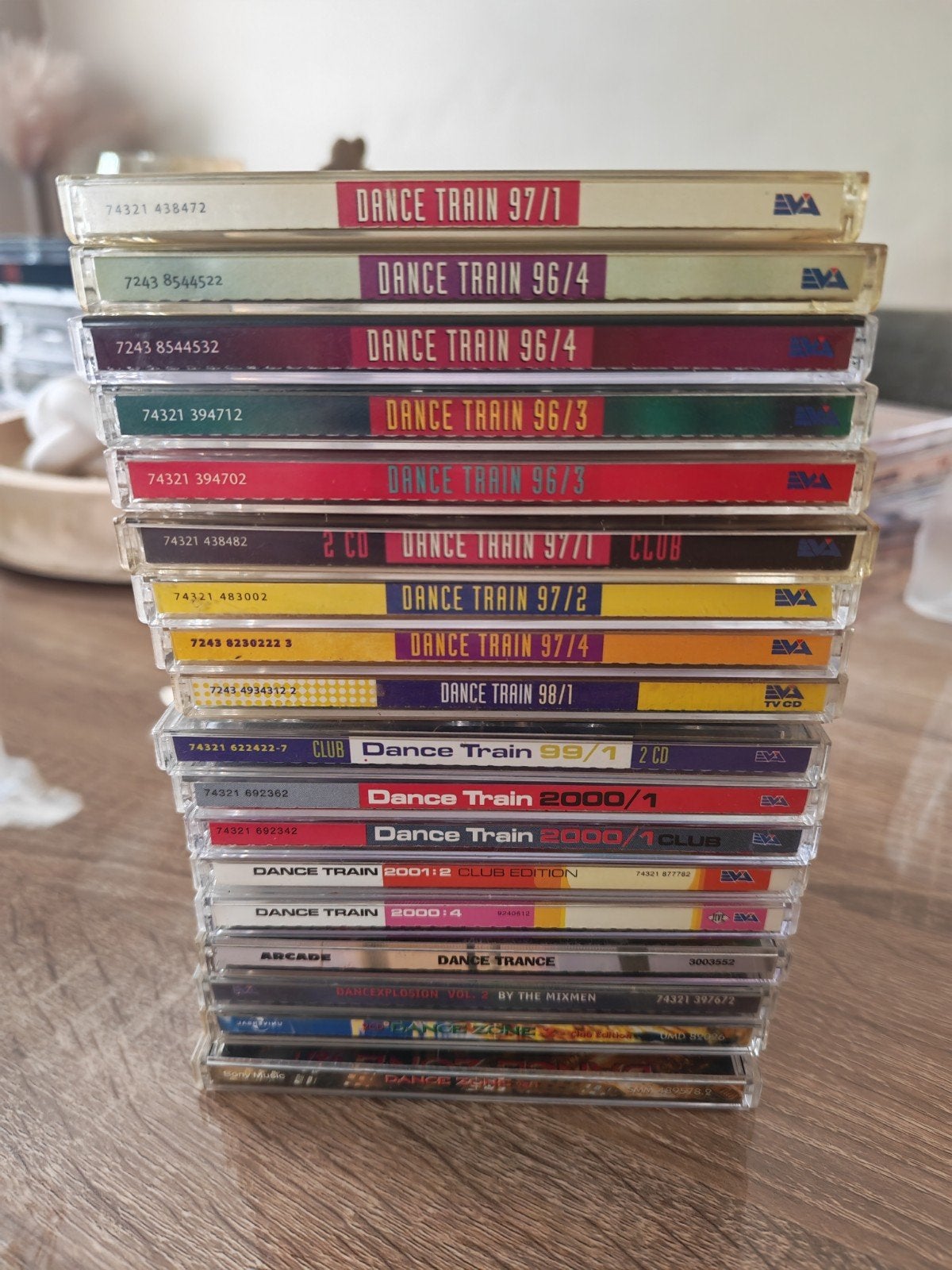 Lot de 18 cd dance train en bon état, CD & DVD, CD | Compilations, Enlèvement, Dance
