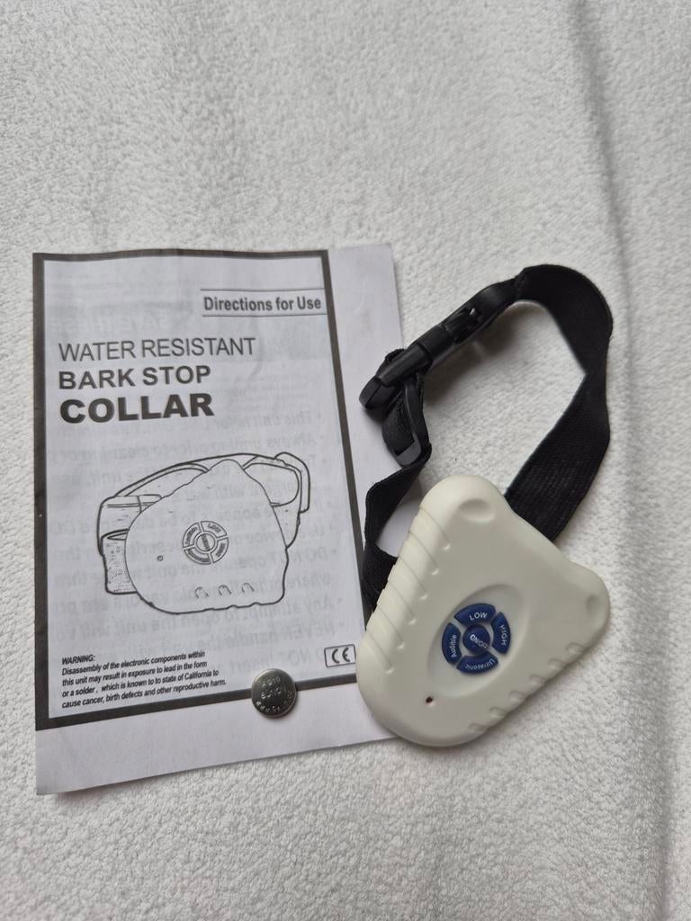 Ultrasone anti blaf halsband, Dieren en Toebehoren, Ophalen of Verzenden