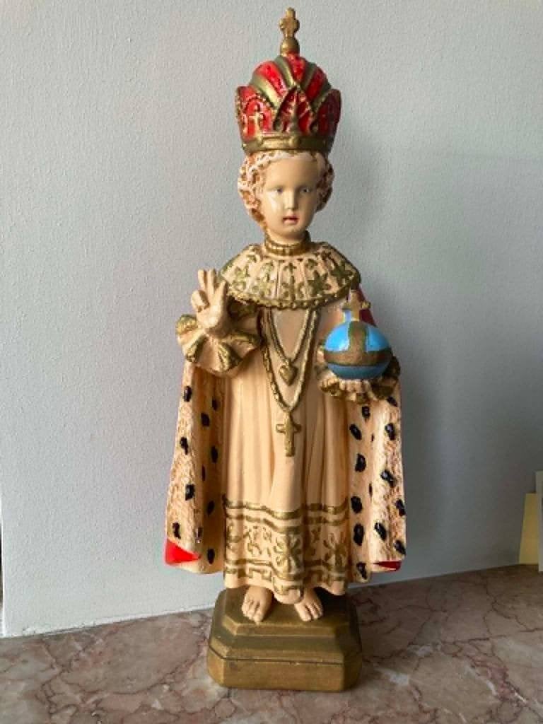 Beeld Kindje Jezus van Praag (45 cm), Ophalen of Verzenden