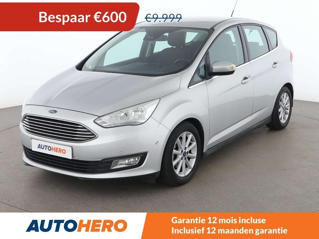 Ford C-MAX 1.5 TDCi Titanium (année de construction 2016), Autos, Argent ou Gris, Boîte manuelle, Autre carrosserie, 5 portes