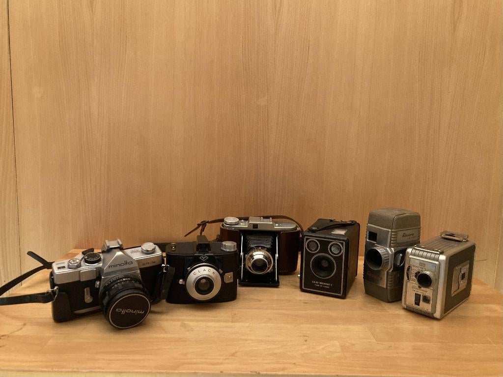 Analoge camera's, Ophalen, Gebruikt