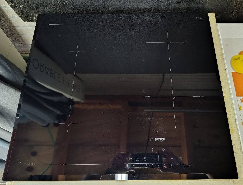 Inductie kookplaat, Electroménager, Tables de cuisson, Utilisé, Encastré, 4 zones de cuisson, Enlèvement