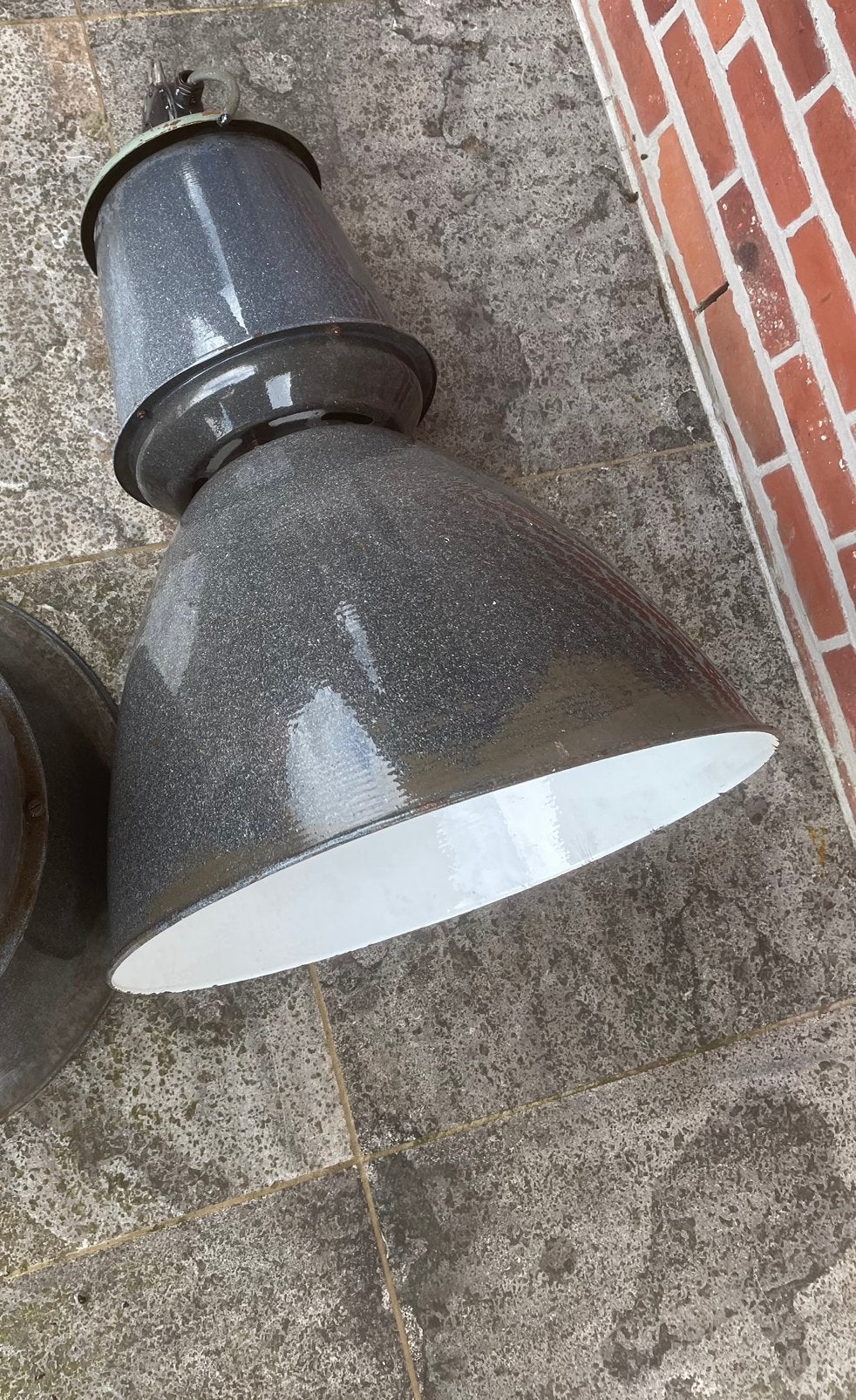 Industriele lamp, Ophalen, Zo goed als nieuw