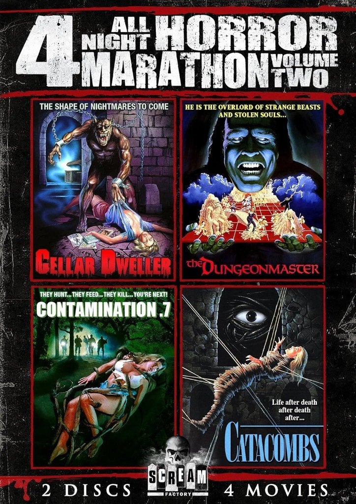 4 All Night Horror Marathon Volume Two (Sealed), CD & DVD, DVD | Horreur, Envoi, Neuf, dans son emballage, Monstres