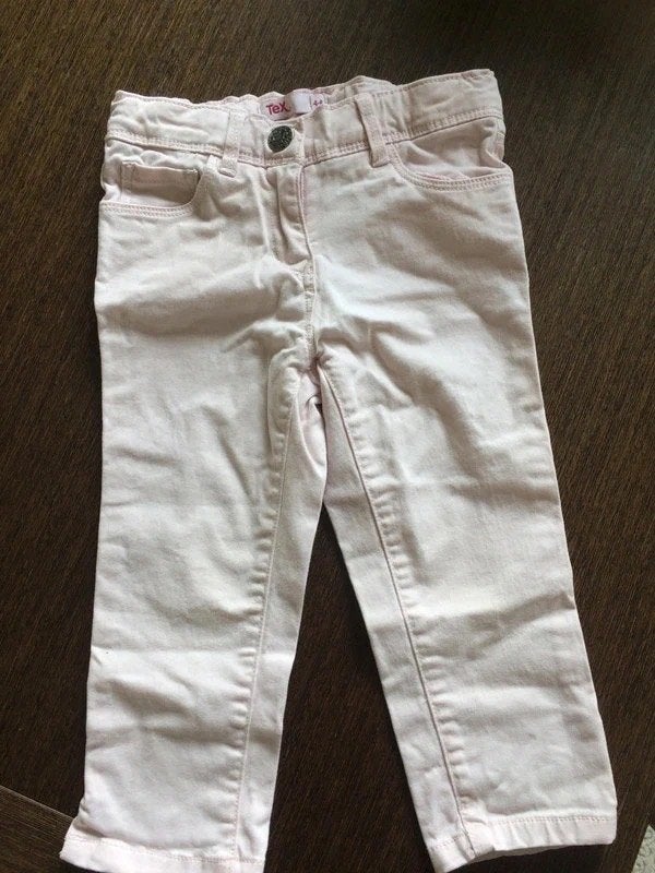Pantalon rose, fille, 4/5 ans, Kinderen en Baby's, Kinderkleding | Maat 104, Ophalen of Verzenden, Gebruikt, Meisje, Broek