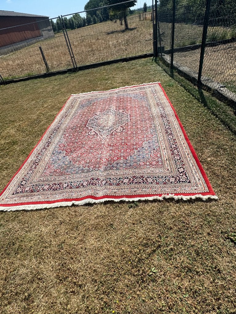 Tapis oriental fait main 100% laine 2,5 x 3,5 mètres, Enlèvement