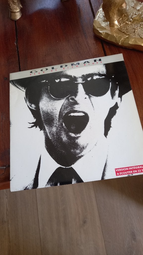 vinyl (45T)jean jacques goldman "peur de rien blues", CD & DVD, Enlèvement, Comme neuf, Pop