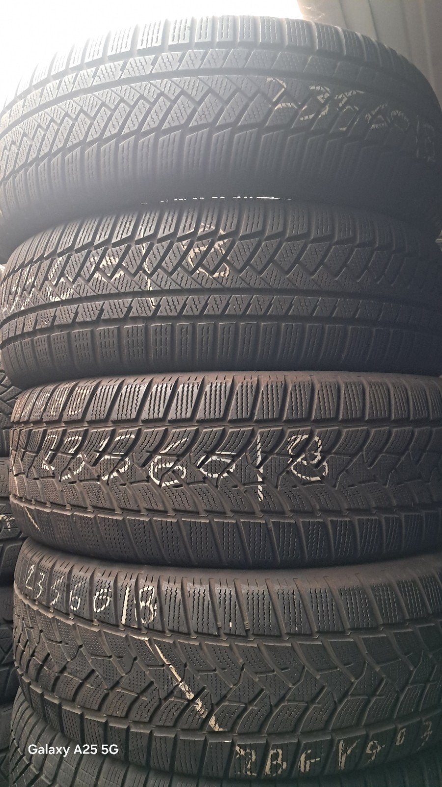 2356018 235/60/18 235/60r18 winter Dunlop en Continental, Ophalen