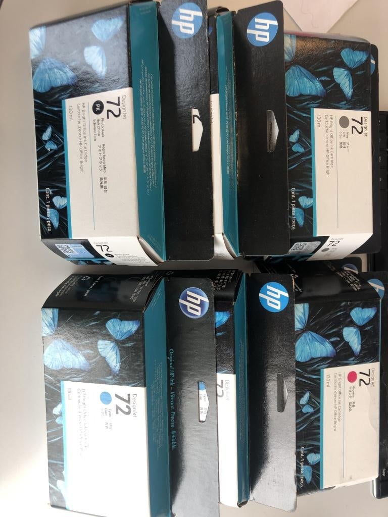HP cartridges DesignJet 72, Computers en Software, Ophalen, Nieuw, Cartridge, Hp