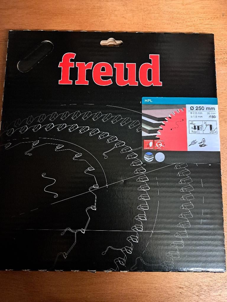 zaagblad Ø 250 freud hpl platen, Doe-het-zelf en Bouw, Ophalen, Nieuw