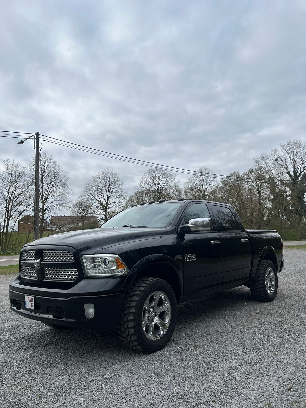 Dodge ram 1500, Auto's, Dodge, Particulier, RAM 1500, LPG, Euro 5, SUV of Terreinwagen, 5 deurs, Automaat, Zwart, Zwart, Leder