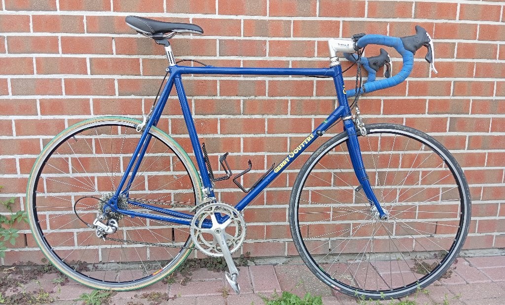 KOERSFIETS KADERMAAT 60 CAMPAGNOLO RIJKLAAR, Ophalen, Gebruikt, Heren, 15 tot 20 versnellingen