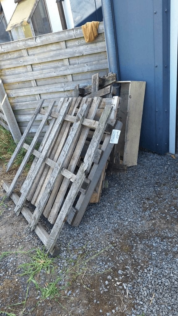 Palletten voor brandhout, Enlèvement, Bûches