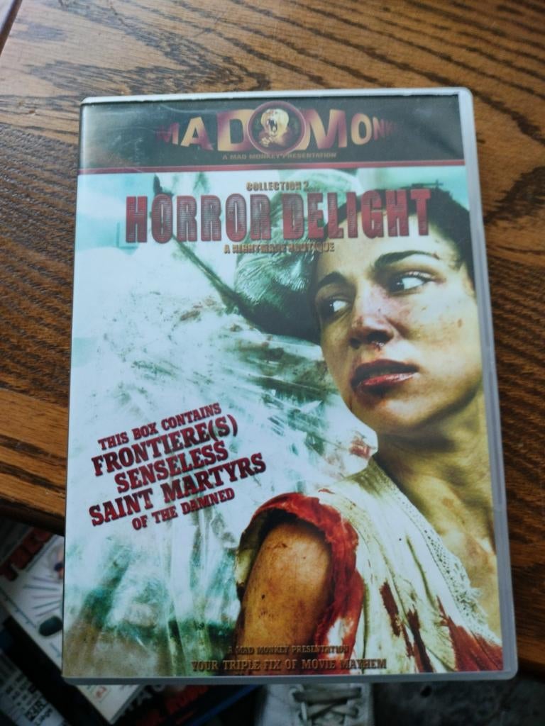 Dvd-box Horror Delight 3dvds, Ophalen of Verzenden