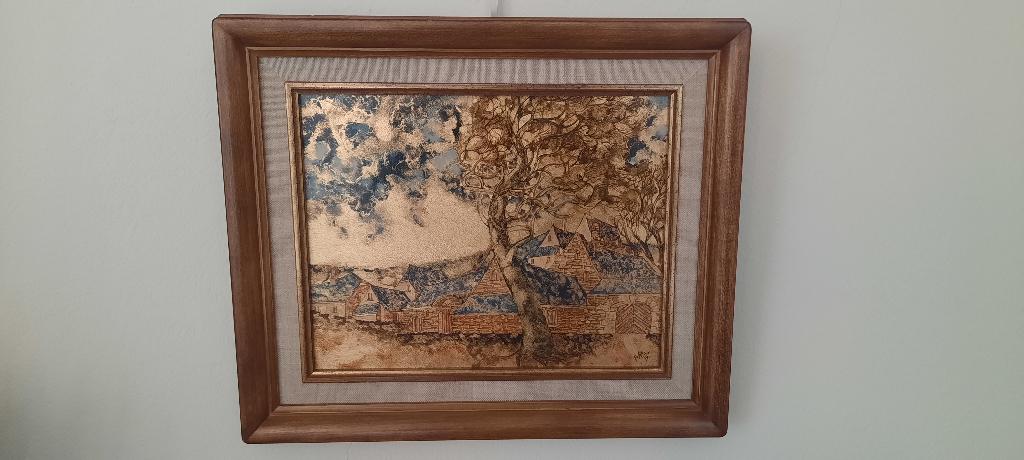 Schilderij van Pierre BASTIN, Antiek en Kunst, Ophalen