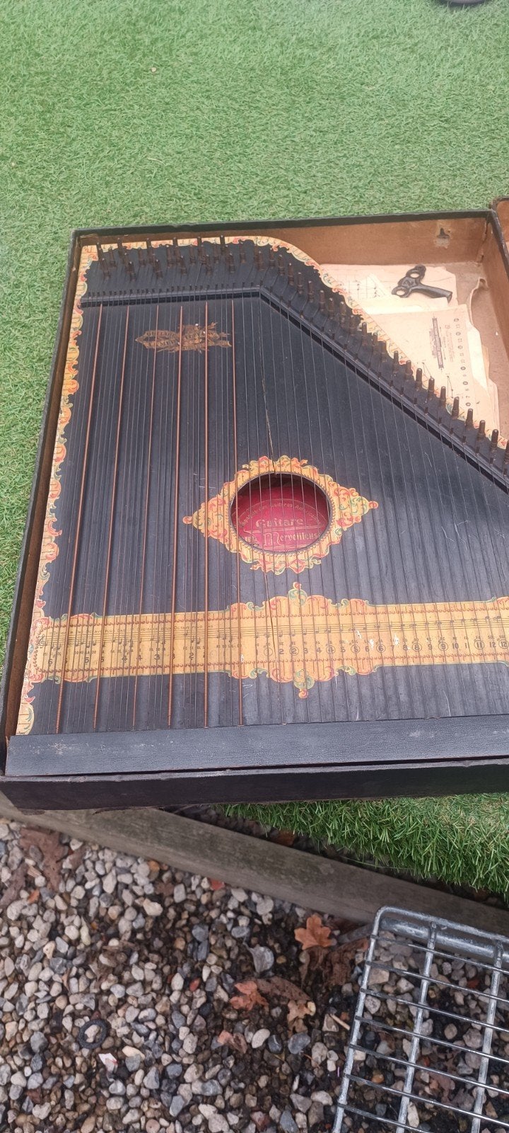 antieke zither, Muziek en Instrumenten, Ophalen