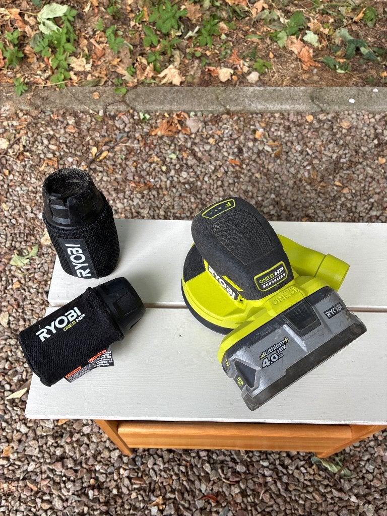 Ponceuse sur accu - Ryobi One+HP, Bricolage & Construction, Outillage | Outillage à main, Enlèvement, Comme neuf, Autres types