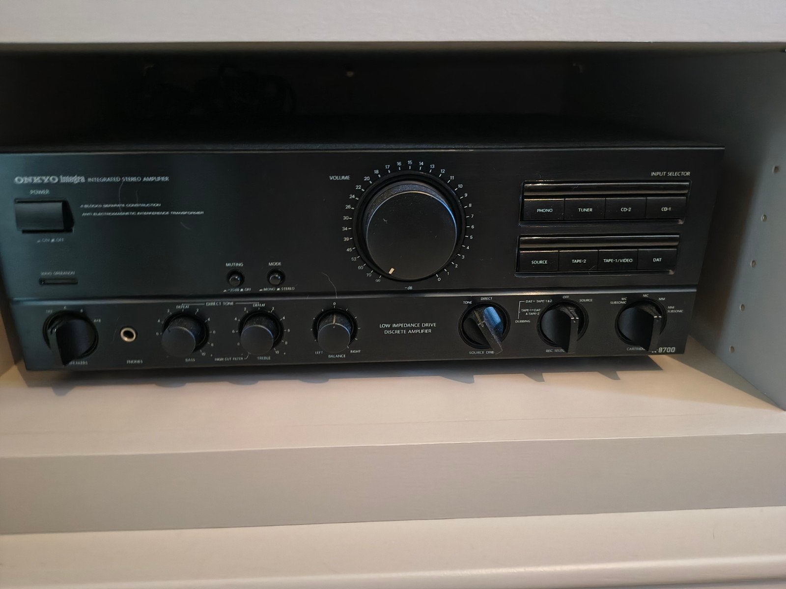 Onkyo integra A-8700, TV, Hi-fi & Vidéo, Enlèvement ou Envoi, Onkyo