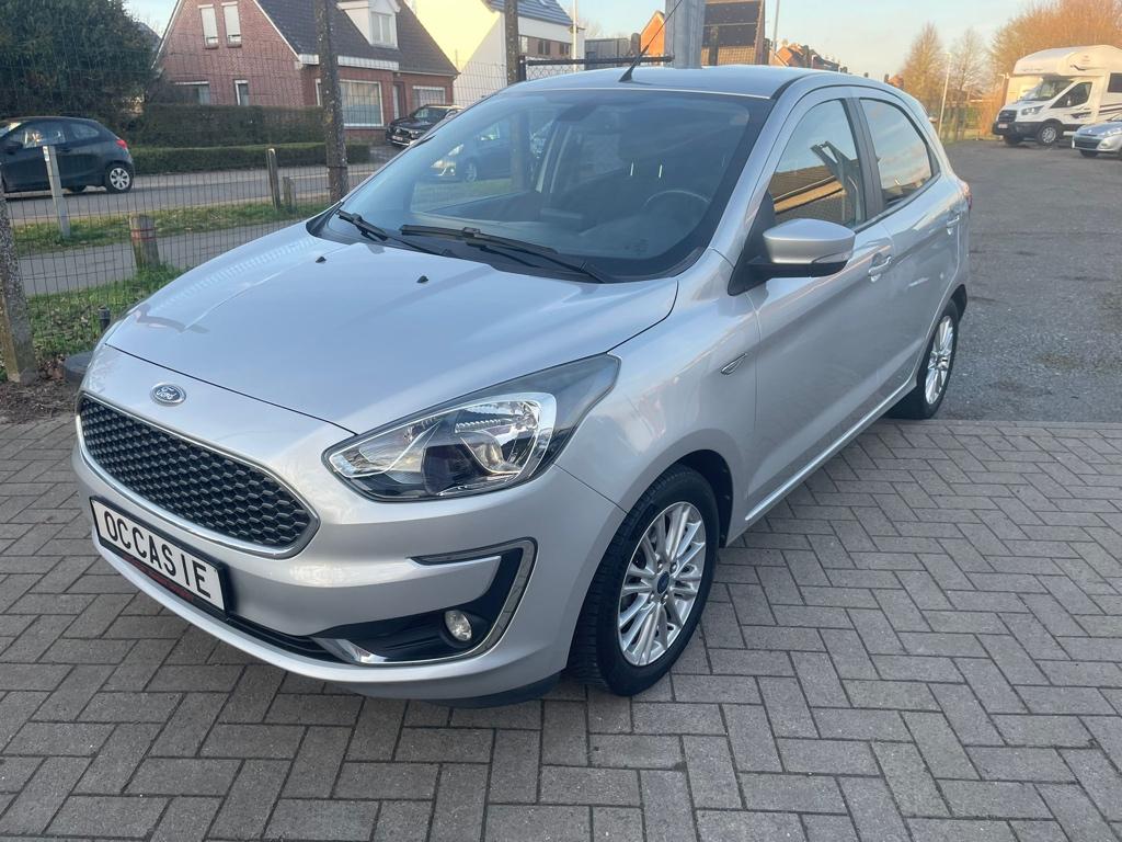 Ford Ka 1.2 benzine van 11/2019 met 90000km!, Voorwielaandrijving, Testrit aan huis, Stof, Ka