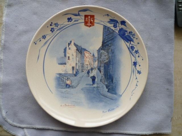 Assiette Liège Jean Cambresier, Antiquités & Art, Enlèvement ou Envoi