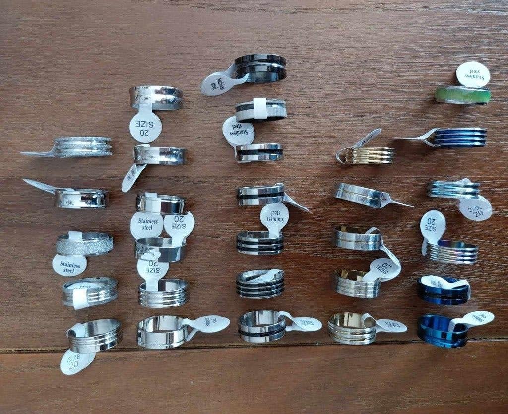 Ringen maat 20, Handtassen en Accessoires, Overige materialen, Overige kleuren, Nieuw, Ophalen of Verzenden