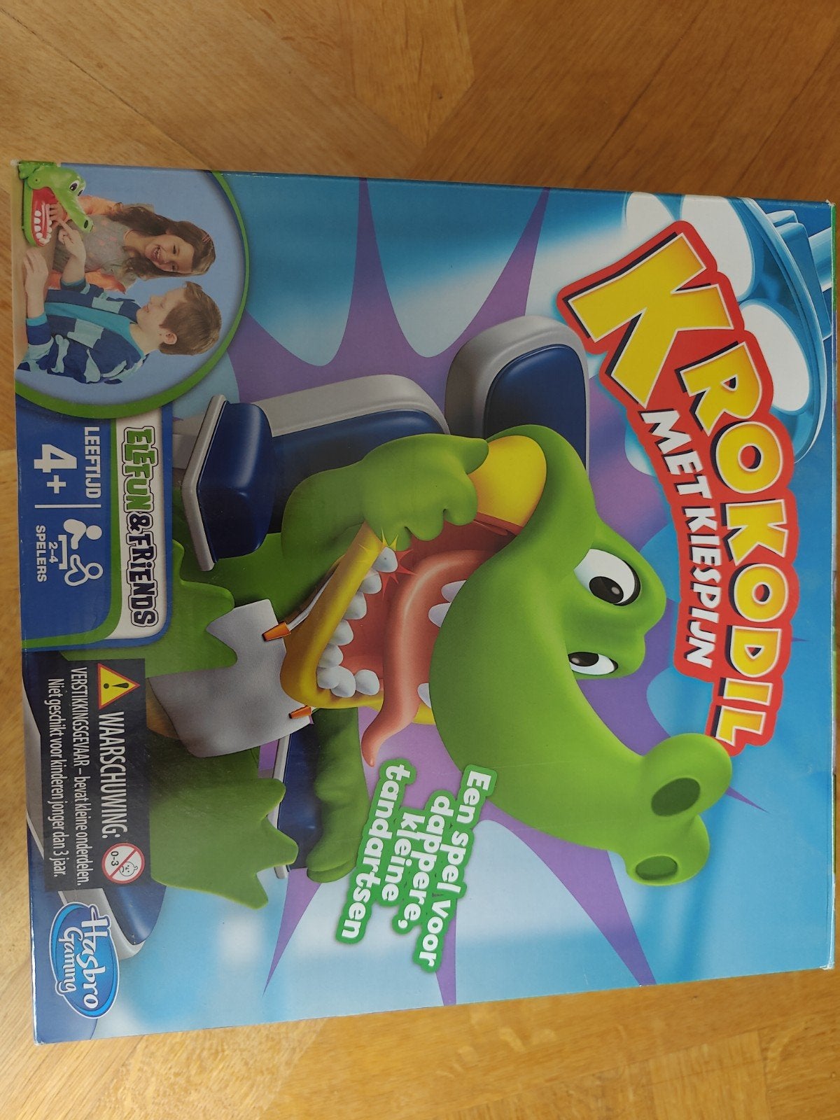 Spel krokodil met kiespijn. 4 + jaar, Ophalen